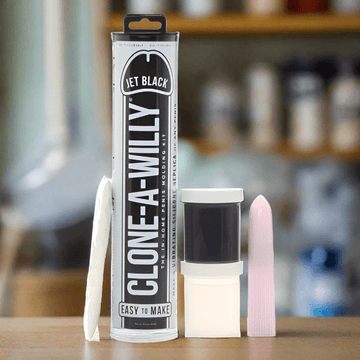 Clone A Willy Jet Black Kit Black Dildos & Dongs My Amazing Fantasy